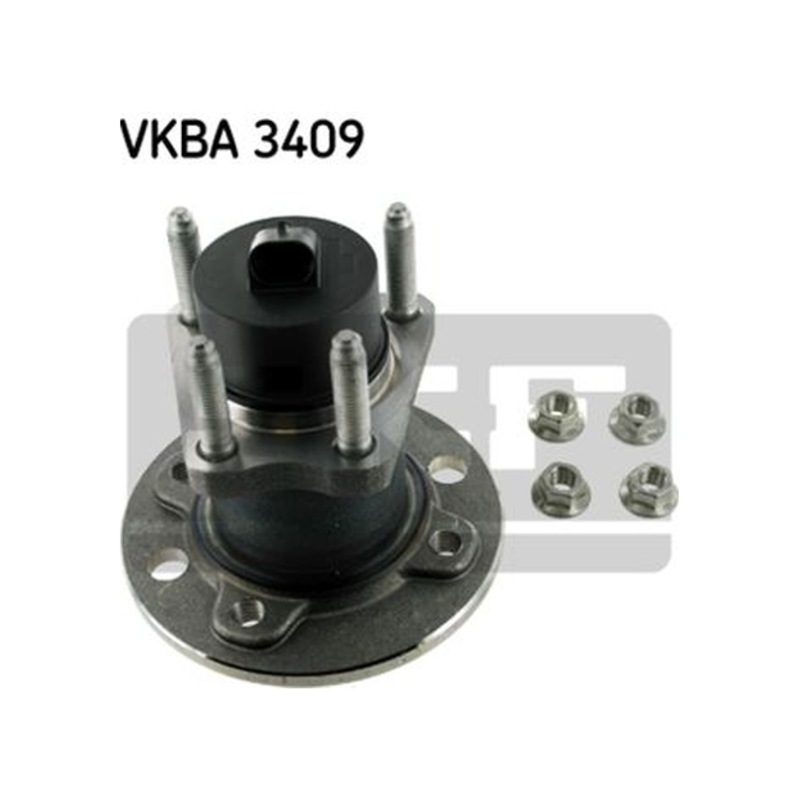 Skf Aks Poryası Arka 4bıjon Abs Lı Aks Rulmanı Arka Opel Astra F-g Combo C-vectra B Meriva A Mr00-skf-vkba3409 -1