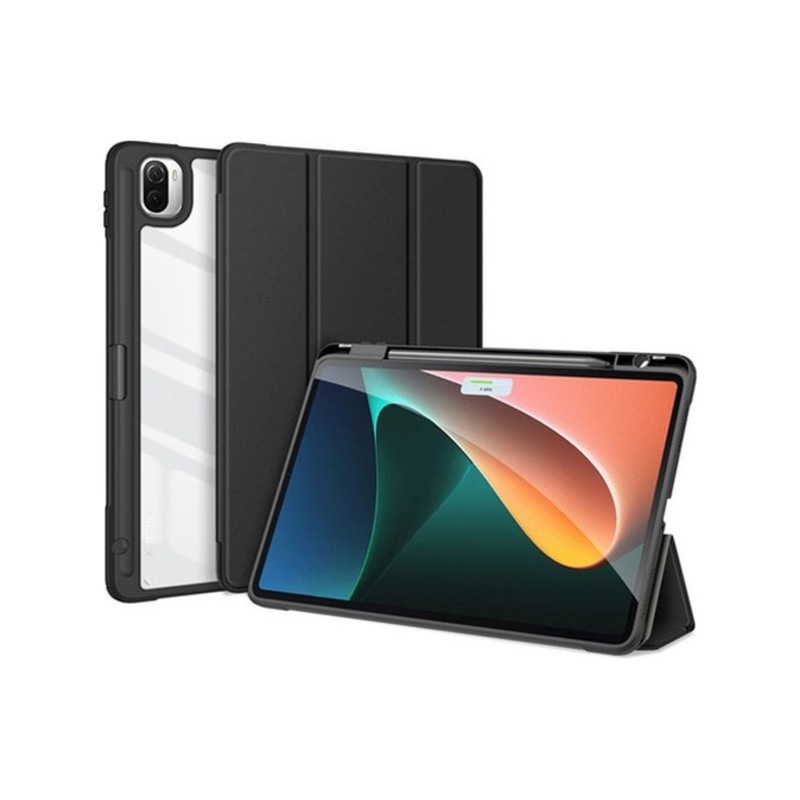 Dux Ducis Xiaomi Uyumlu Mi Pad 5 - 5 Pro Kılıf Kalem Bölmeli Toby Series (517968404) Siyah -1