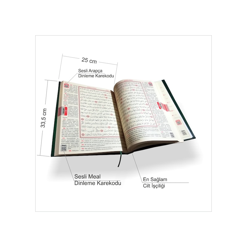 En Büyük Sesli Arapça Türkçe Elmalılı Kur'anı Kerim &meali Anlamı -1