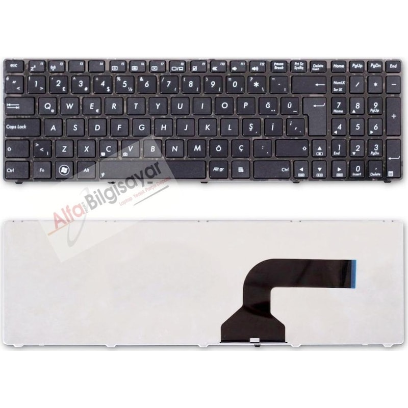 Alfabilgisayar Asus Uyumlu X52n. X52f. X52jr. X52s. Klavye. Tuş Takımı. Q-tr A++ -1