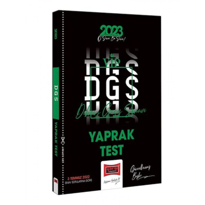 Yargı Yayınları 2023 Dgs Yaprak Test - 1