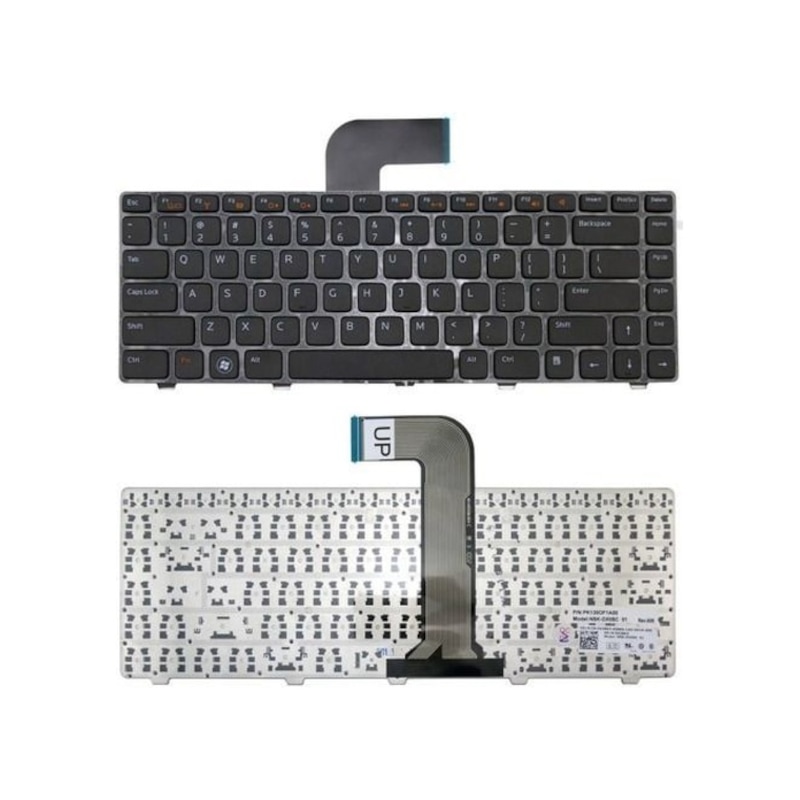 Dell Uyumlu Inspiron 15r-5520 Notebook Klavye Tr -1
