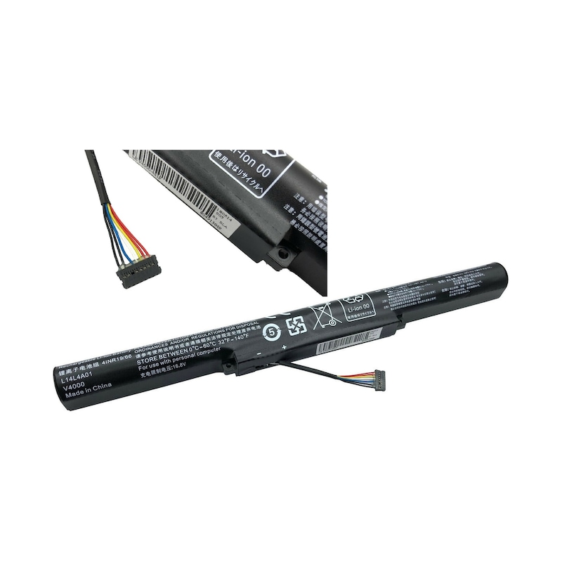 Lenovo Uyumlu Ideapad 80q8 Notebook Batarya Pil -1