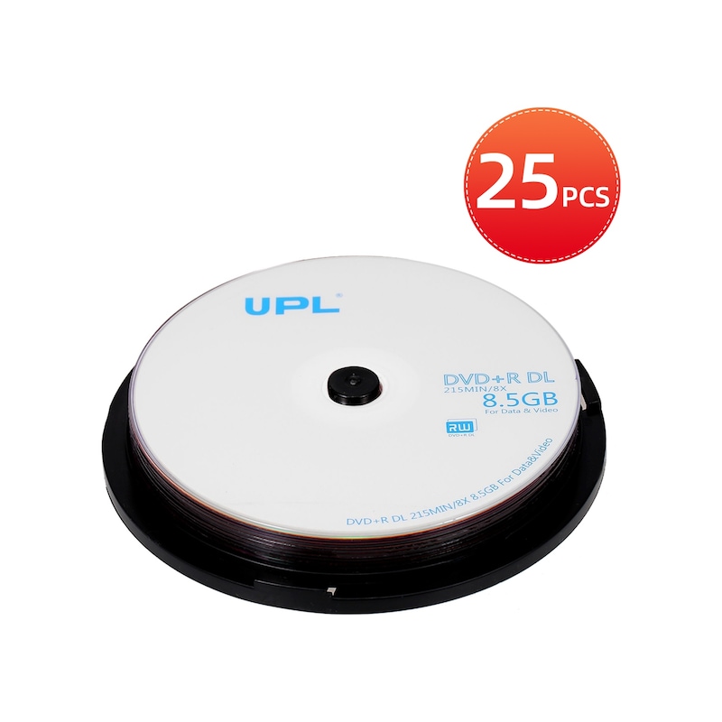Reedark Turuncu Dvd+r Dl 8.5gb 8x Hızında Boş Disk - 10/25/50 Adet Seçenekli -1