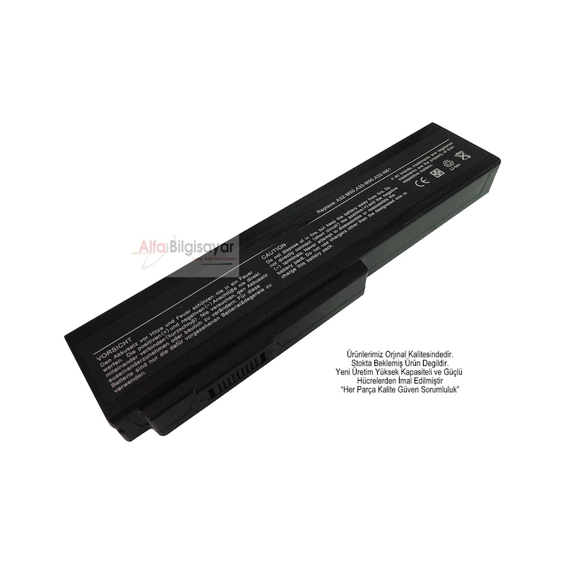 Alfabilgisayar Asus Uyumlu N53jn N53jn-sx108v Batarya Güçlü Güvenli A+++ Pil -1