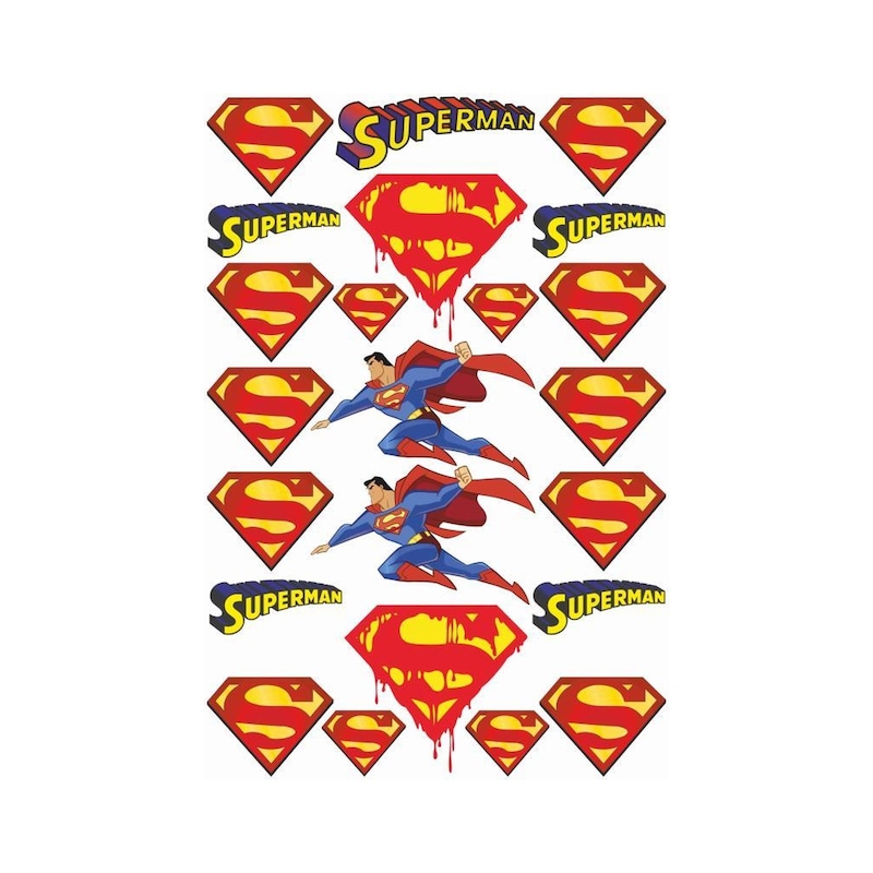 Superman Sticker Seti -1