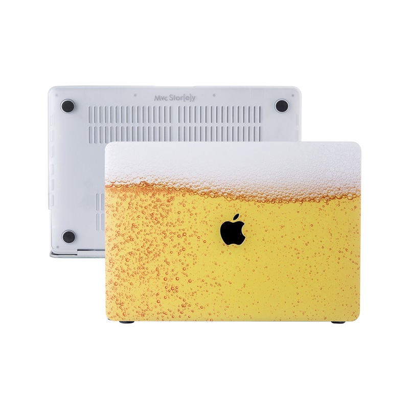 Macbook Pro Kılıf Hardcase A1706-08 1989 2159 2251-89 2338 Fizzy Sarı -1