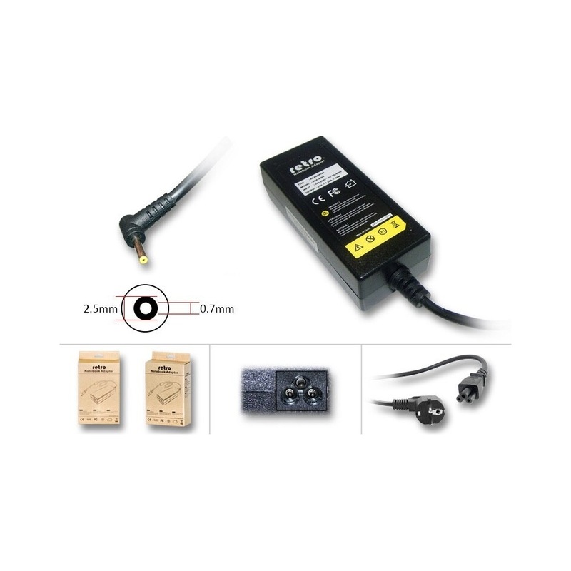 Teknikshop Asus Uyumlu Eee Pc 1201hag- 1201n- 1201pn- 1201t Notebook Adaptörü - Şar -1