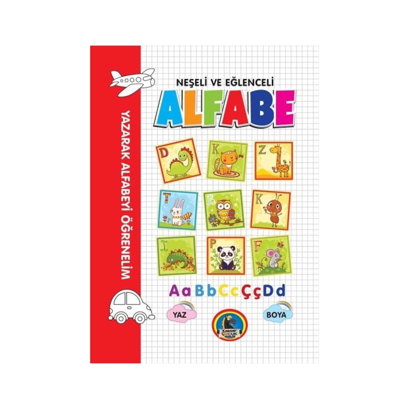 Neşeli Ve Eğlenceli Alfabe- Karatay Çocuk Yayınları - 1