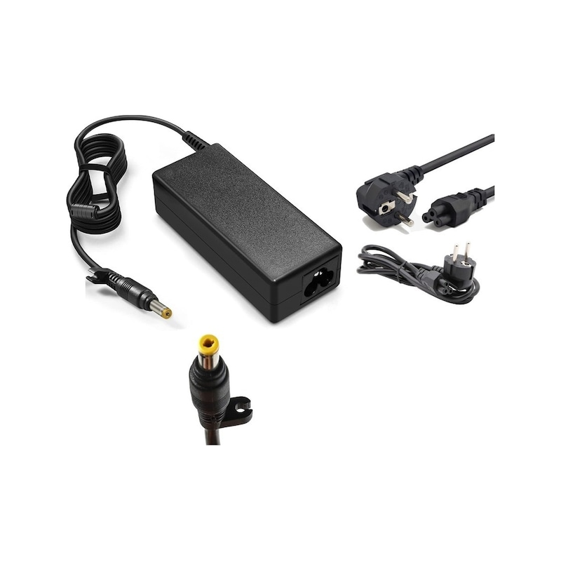 Hp Uyumlu Compaq Evo N800v- Evo N800w Adaptör Şarj Aleti 65w -1