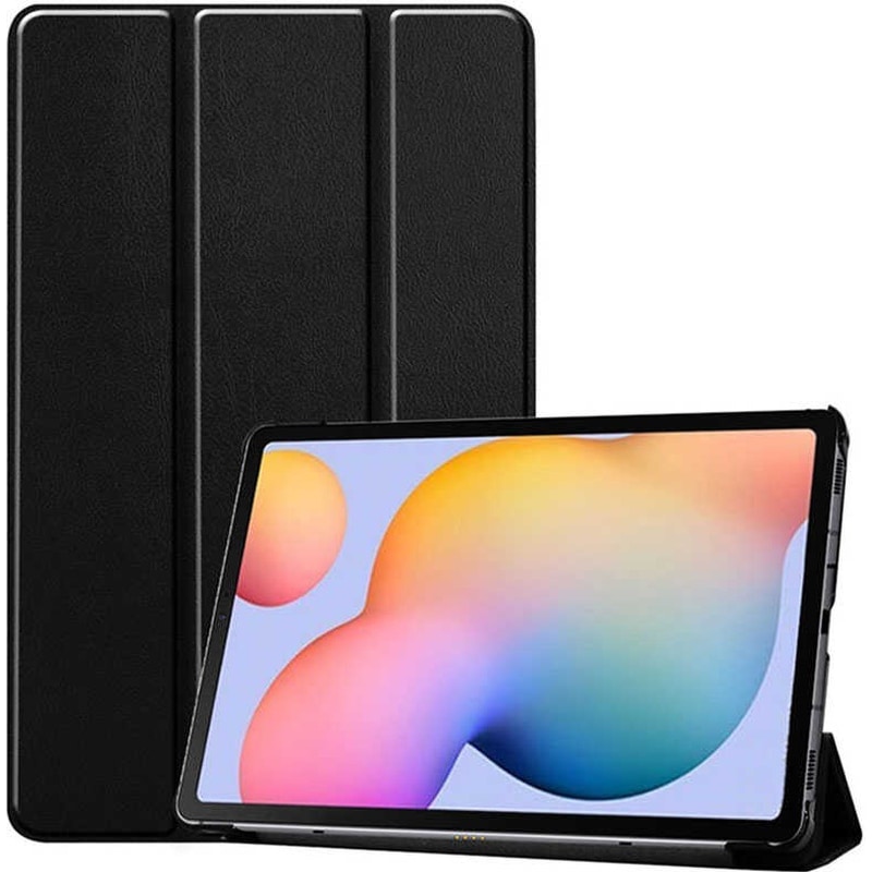Galaxy Tab A7 Lite T225 Uyumlu Zore Smart Cover Standlı 1-1 Kılıf-siyah Tablet Kılıfı Siyah -1