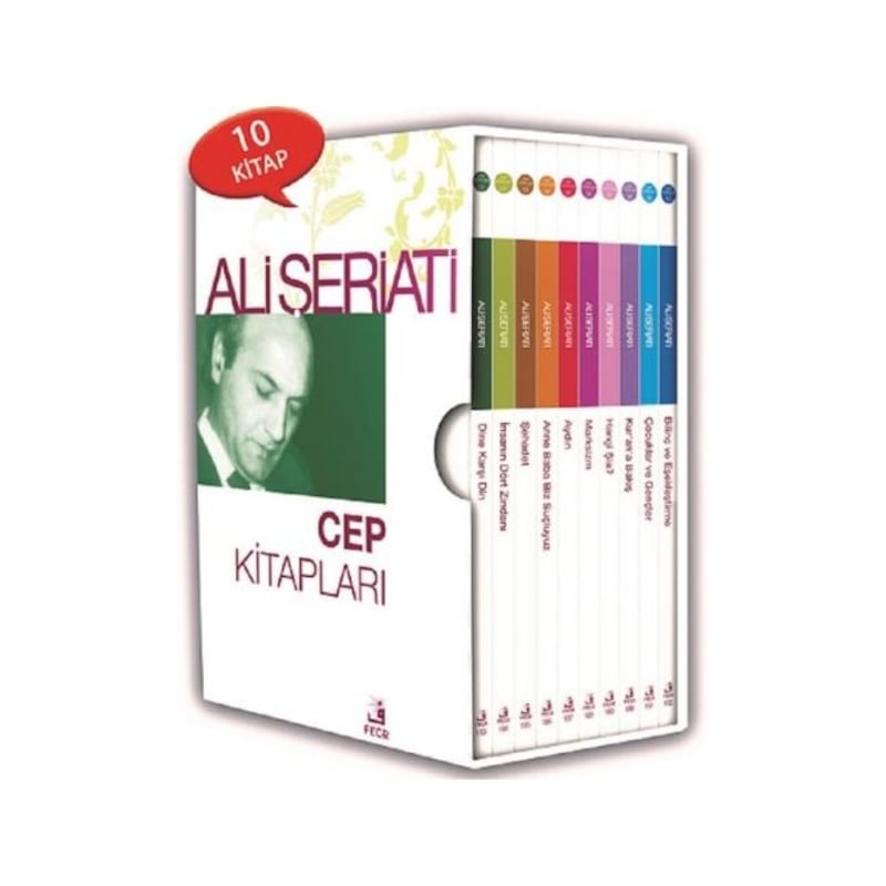 Ali Şeriati Cep Kitapları Seti-10 Kitap Takım - Ali Şeriati - Fecr Yayınları -1