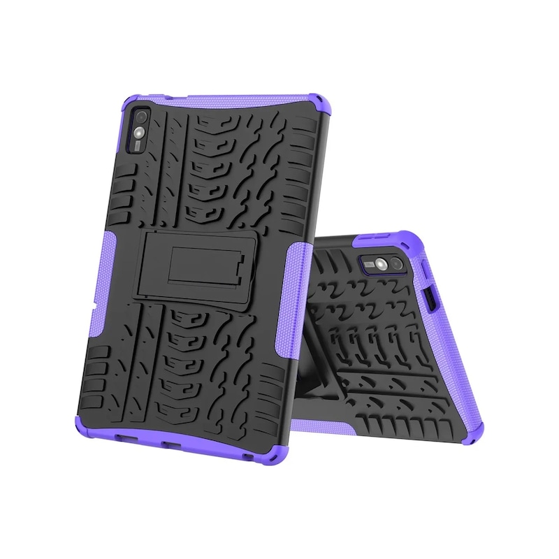Yumuşak Tpu + Pc Darbeye Dayanıklı Zırh Tablet Kılıfı Lenovo Tab M11 Xiaoxinpad Purple P11 Gen2 11.5 Diğer Purple -1