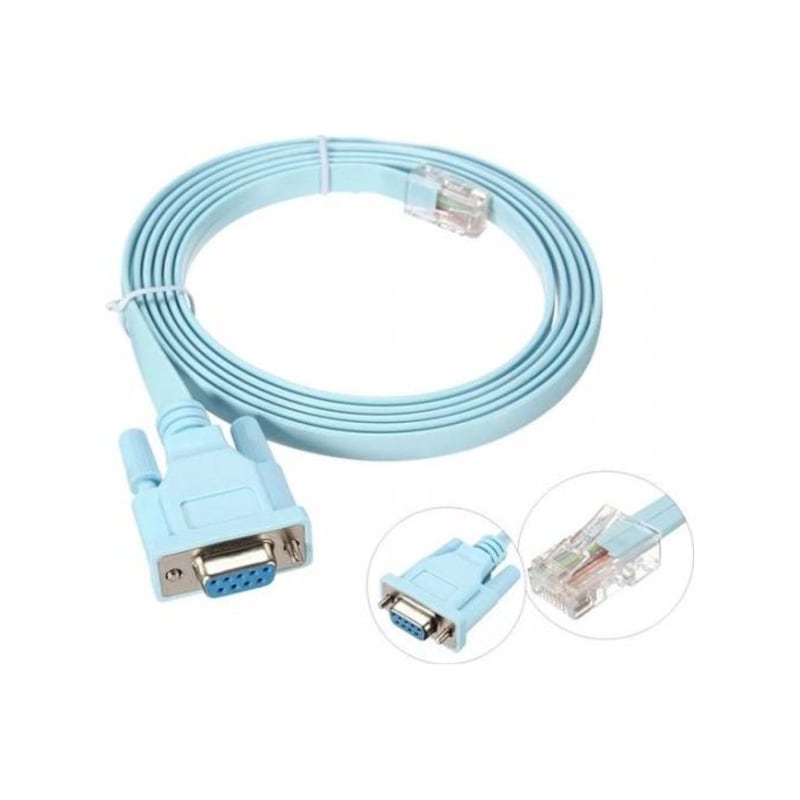 Rs232 To Rj45 Cisco Konsol Kablosu 9 Pin Com Ethernet Kablo -1