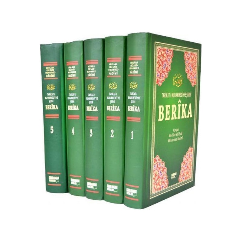 Berika Tarikatı Muhammediyye Şerhi 5 Cilt - Mevlana Ebu Said Muha -1