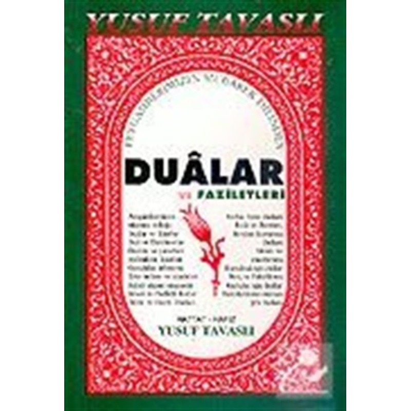 Dualar Ve Faziletler - Yusuf Tavaslı - Tavaslı -1