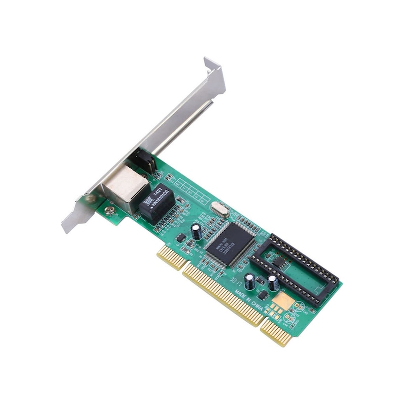 Masaüstü Pc'ler İçin Pcı Gigabit Ethernet Ağ Kartı- 8169 Gıgabıt Ethernet Ve Masaüstü Pcs Ağ Adaptörü- Gigabit Ethernet Pcı Kartı -1