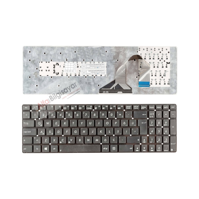 Alfabilgisayar Asus Uyumlu X751ljc X751lj-ty187t Klavye Tuş Takımı A++ Q-türkçe -1