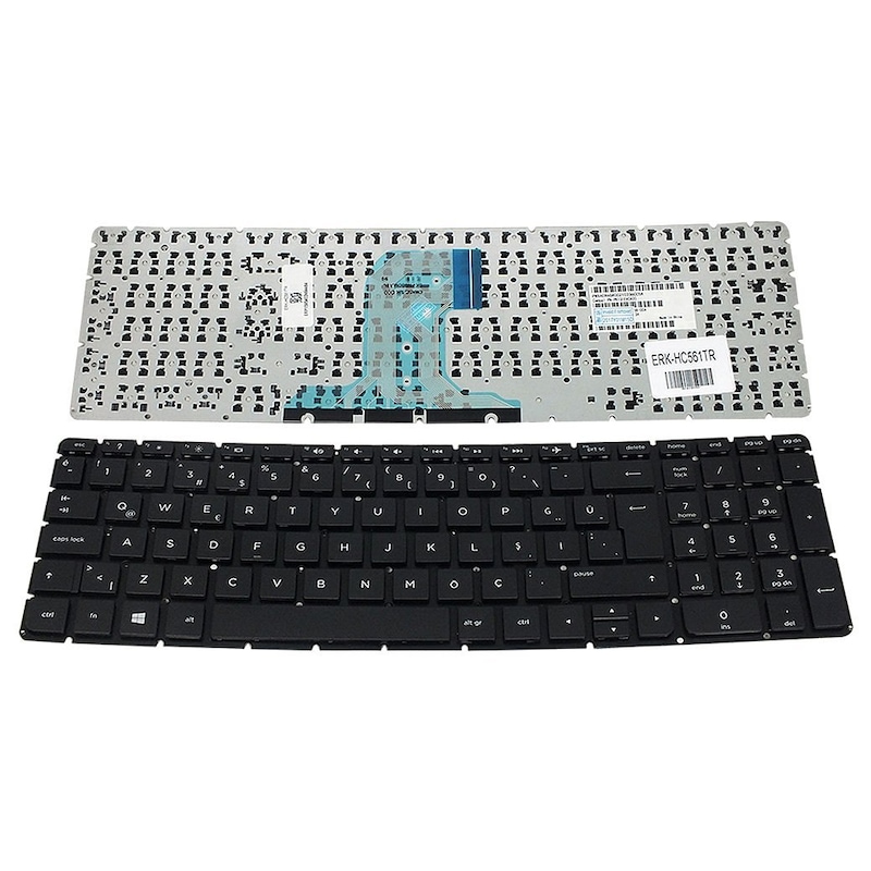 Hp 250 G4 - Tpn-c125 Hp Uyumlu 15-ac Hp Uyumlu 15-ay Sn7145 Türkçe Klavye -1