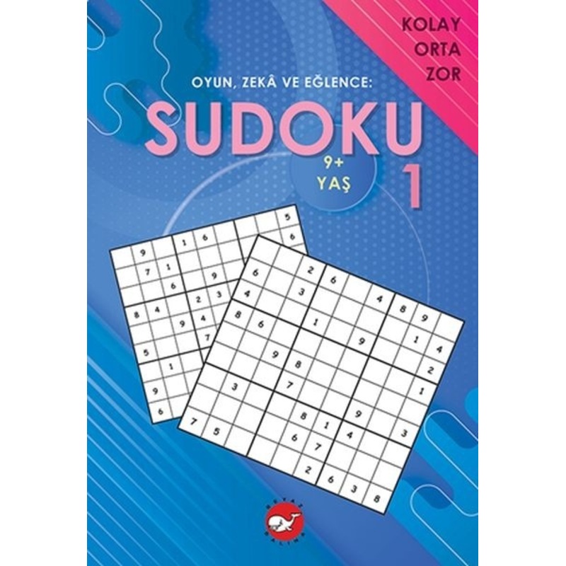 Oyun. Zeka Ve Eğlence: Sudoku 1 Kolay. Orta. Zor 9+ Yaş -1