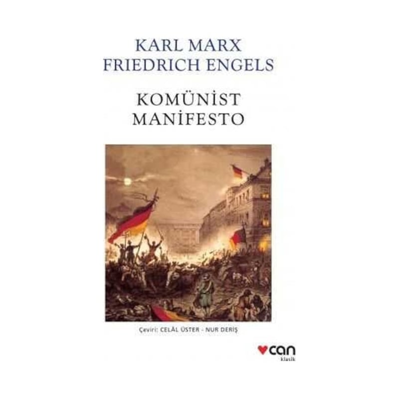 Komünist Manifesto Friedrich Engels Karl Marx Can Yayınları -1