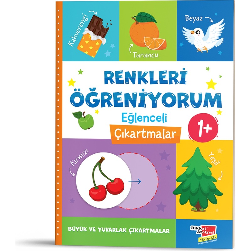 Eğlenceli Çıkartmalarla Renkleri Öğreniyorum -1