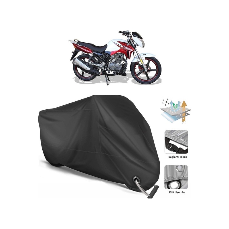 Arora Ar 170-20 Elegant Motor Branda(kilit Uyumlu-siyah (457243846)-arka Çanta Uyumlu Değil-tokalı -1