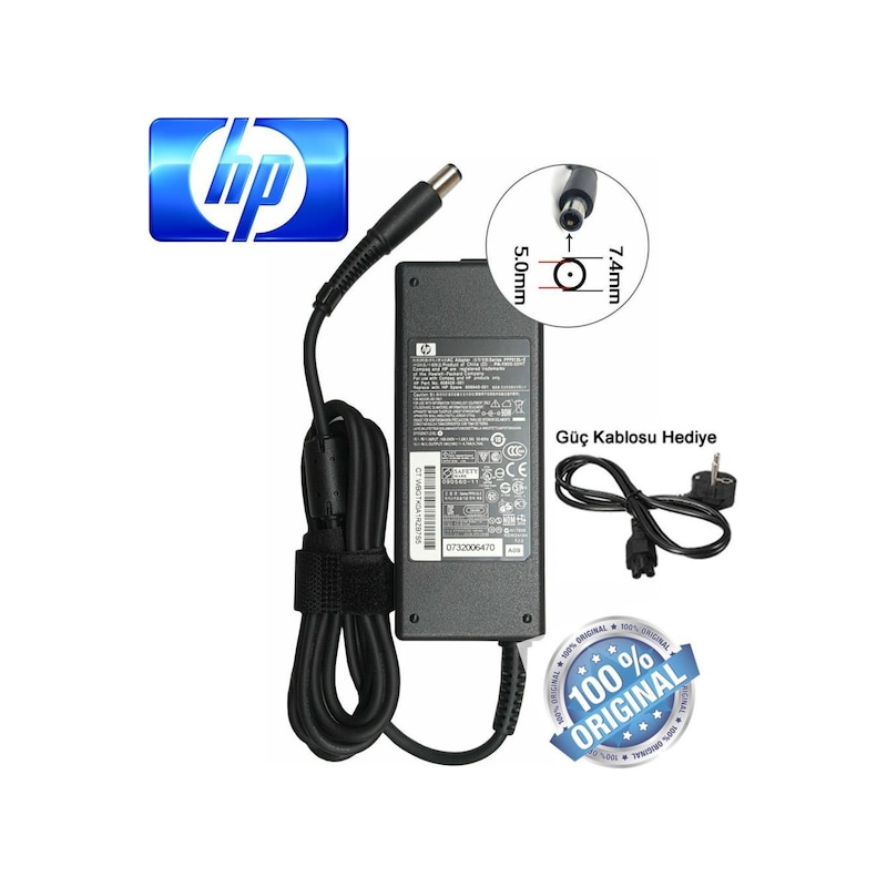 Alfabilgisayar Hp Uyumlu Probook 4321s Adaptör Şarj Aleti Sıfır 19v Hp -1