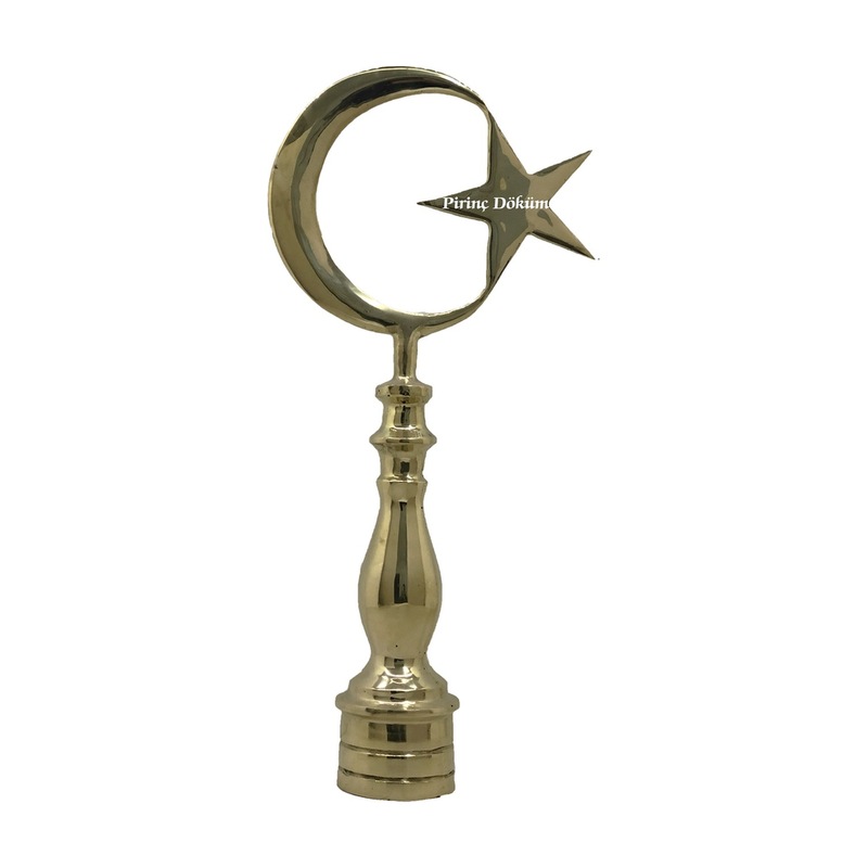 Ayyıldız Cami Alemi Pirinç Döküm - 1