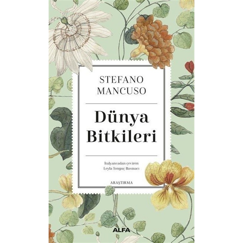 Dünya Bitkileri - Stefano Mancuso - Alfa Yayıncılık -1