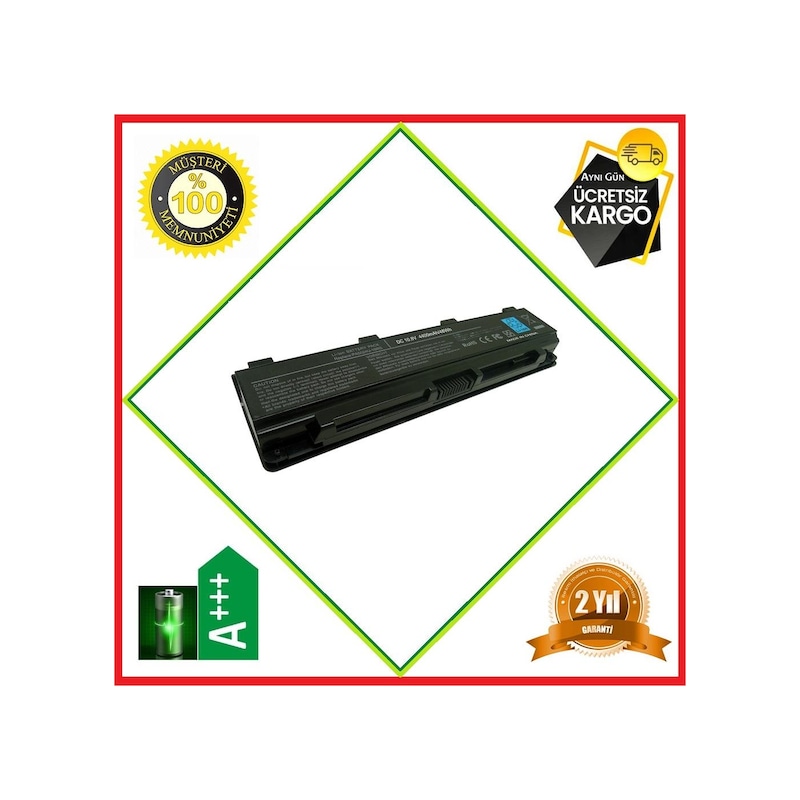 Toshiba Uyumlu Satellite P850 P855 Serisi Laptop Batarya Notebook Pil -1