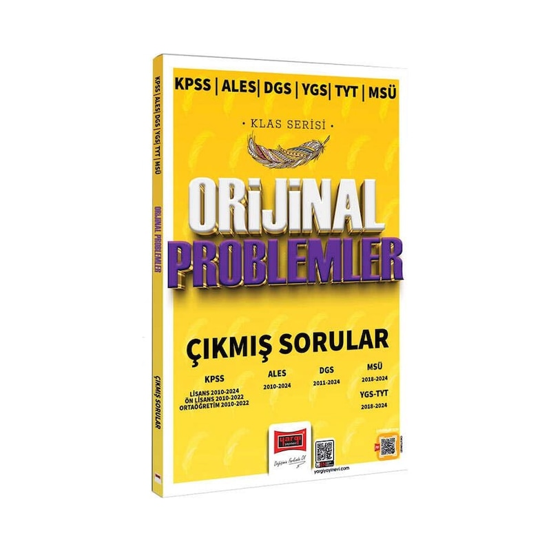 Yargı 2025 Kpss Ales Dgs Ygs Tyt Msü Klas Serisi Problemler Çıkmış Sorular - 1