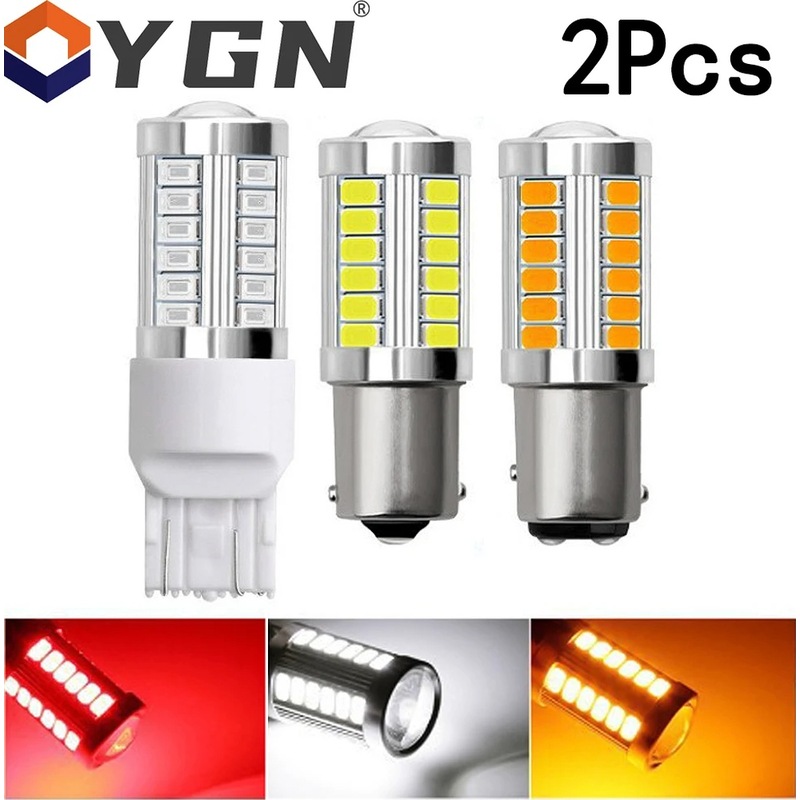 2 Adet Ba15s P21w P21/5w Bau15s Py21w W21w T20 3157 7440 7443 W21/5w 3156 5730 Amber Yellow 1157 Bay15d P21/5w Diğerleri -1