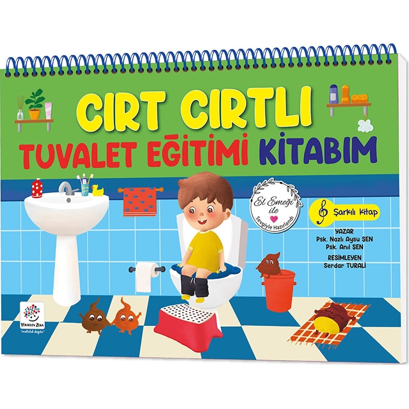 Yükselen Zeka Cırt Cırtlı Tuvalet Eğitimi Kitabım Yz-68 Yz-68 - 1