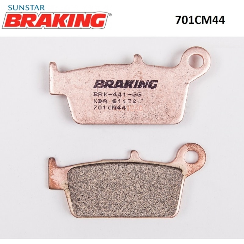 Gas Gas Mc 300 2001 Braking Si̇nterli̇ Arka Fren Balatasi 701cm44 -1