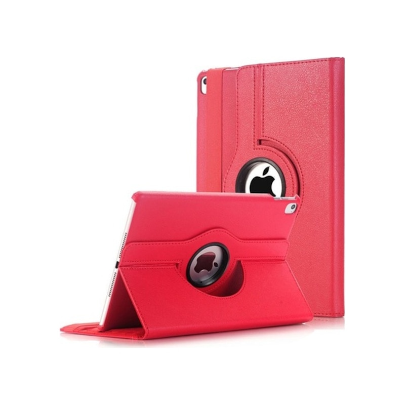 Pilanix Ipad Uyumlu Pro 10.5 Uyumlu Kılıf Dönerli Standlı Kapaklı Suni D Kırmızı -1