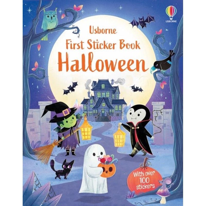Usb - First Sticker Book Halloween -1