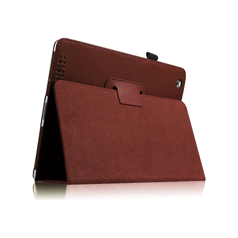 İpad Uyumlu 2 3 4 Kılıf Pu Deri Tablet Kapak İçin İpad Uyumlu 9.7 6th 10.2 8th 9th 11th 2025 Brown İpad Uyumlu Pro 9.7 2016 Arka Kapak Brown -1