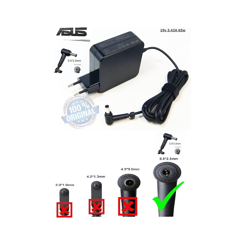 Laptopyedekparca Asus Uyumlu X55c-sx039h. X55c-sx102d Adaptör Şarj Cihazı 19v 3.4 - 1