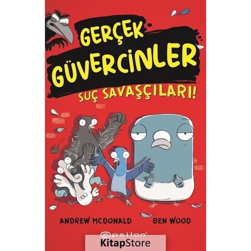Gerçek Güvercinler 1 - Suç Savaşçıları! - Andrew Mcdonald - Epsilon Yayınevi - 1