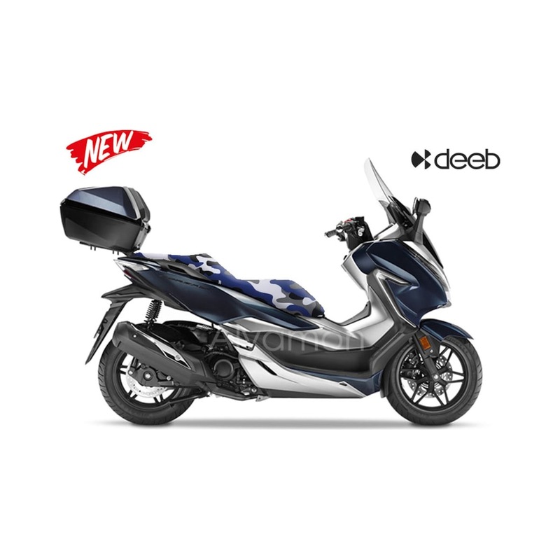 Deeb Honda Forza 250 Kamuflaj Sele Kılıfları-siyah-kamuflaj -1