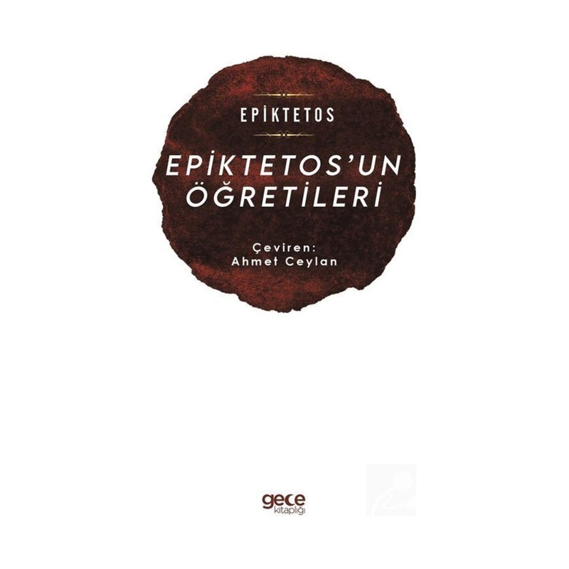 Epiktetos'un Öğretileri / Epiktetos 9786257633451 -1
