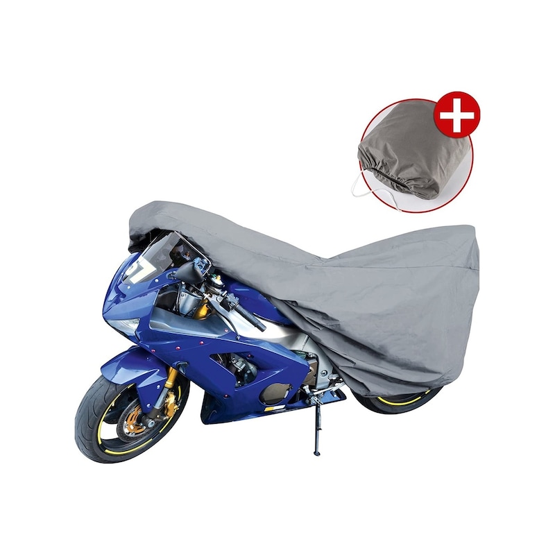 Kanuni S170t  Su Geçirmez Motosiklet Brandası-arka Çanta Uyumlu -1