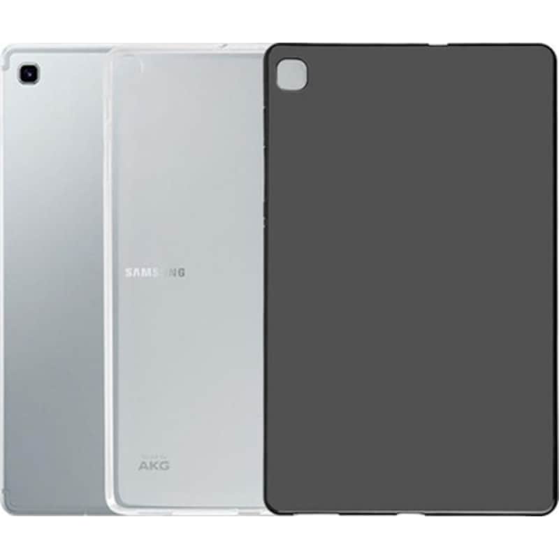 Samsung Uyumlu Galaxy Tab S6 Lite P610 Kılıf Tablet Süper Silikon Kapak Siyah -1