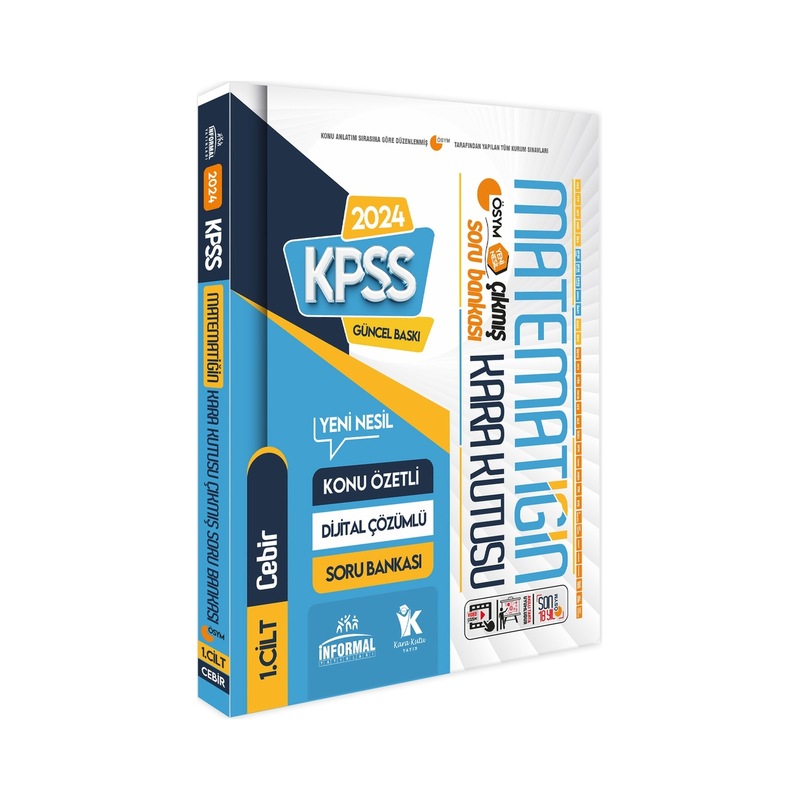 Kpss Matematiğin Kara Kutusu 1.cilt Konu Özetli Dijital Çöz. - 1