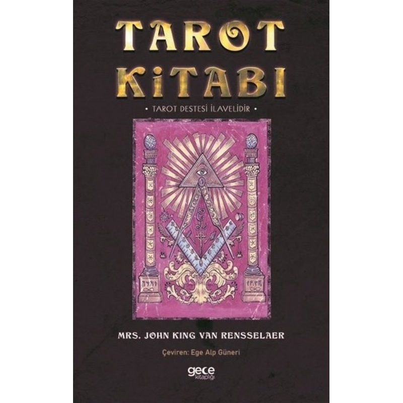 Tarot Kitabı - Tarot Destesi İlavelidir - John King Van Rensselaer - Gece Kitaplığı -1