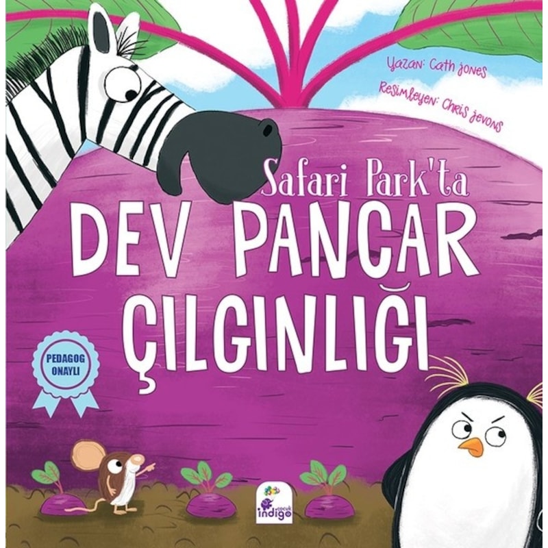 Safari Park'ta Dev Pancar Çılgınlığı - Catherine Jones - İndigo Çocuk -1