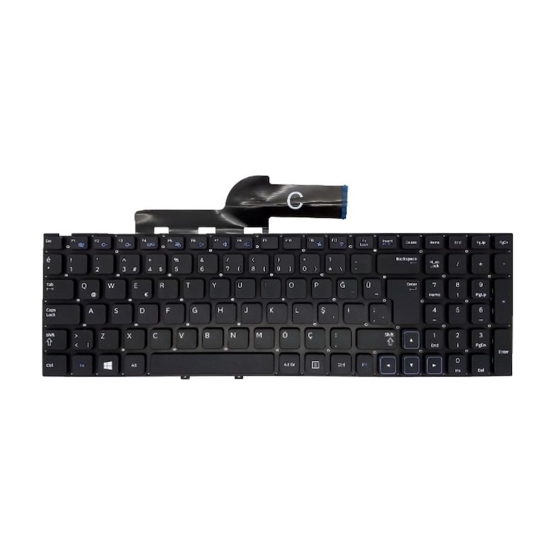 Samsung Uyumlu Np300e5a-s0rtr Klavye Tuş Takımı - 465076820 -1
