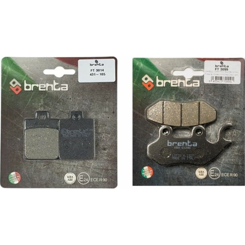 Sym Jet X 125 Ön Ve Arka Fren Balata Takımı Brenta Br02 -1