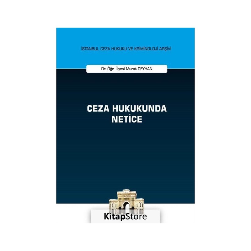 Ceza Hukukunda Netice - Murat Ceyhan - On İki Levha Yayıncılık -1
